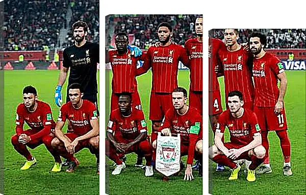 Модульная картина - Фото перед матчем ФК Ливерпуль. FC Liverpool
