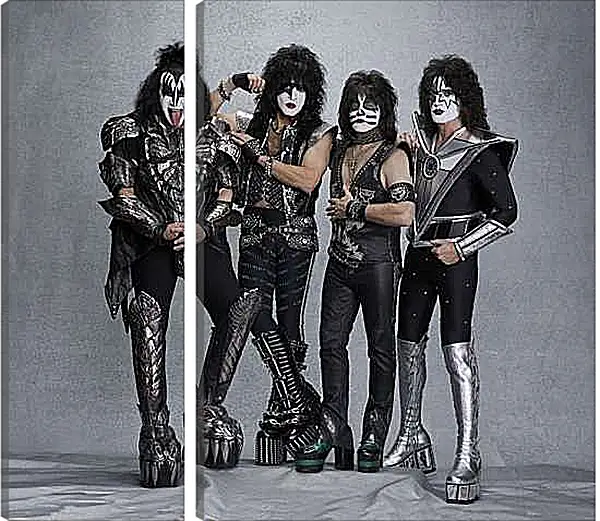 Модульная картина - Кисс. Kiss