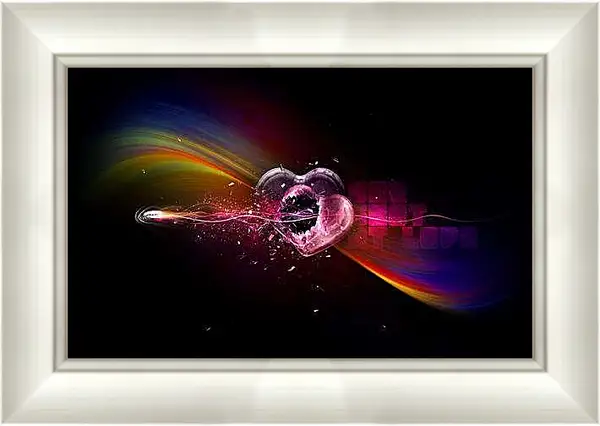 Картина в раме - Любовь