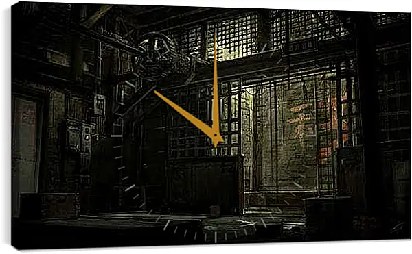 Часы картина - Batman: Arkham City