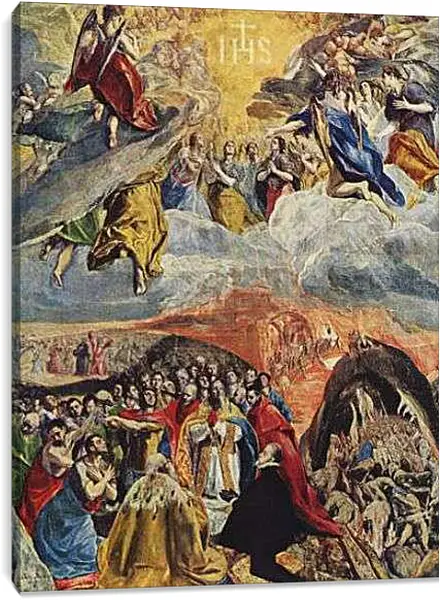 Постер на подрамнике - Traum Philipps II. Эль Греко