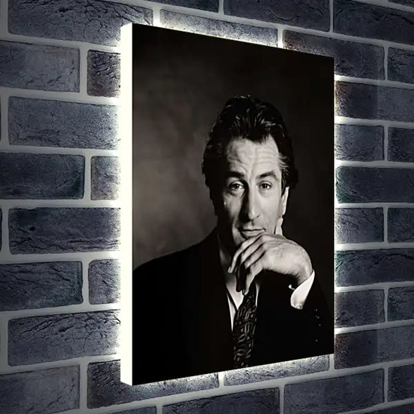 Лайтбокс световая панель - Роберт Де Ниро. Robert De Niro