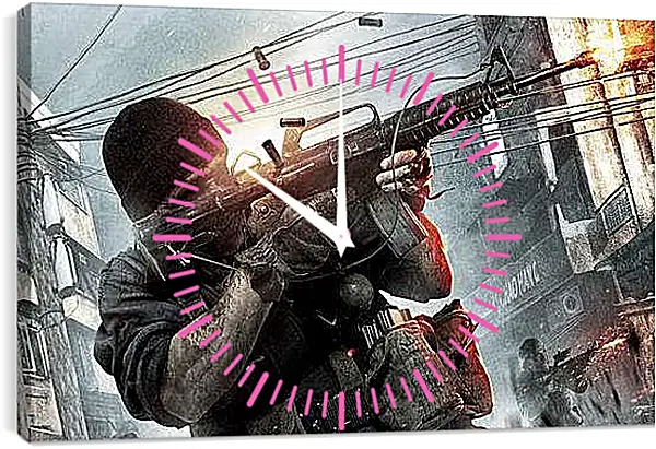 Часы картина - Call Of Duty