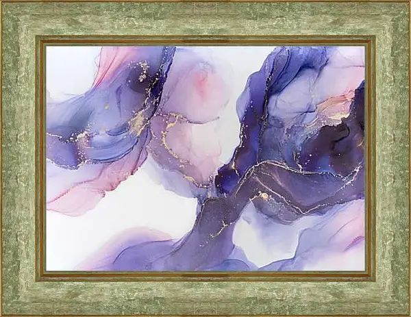 Картина в раме - Abstract purple1. Mari Dein