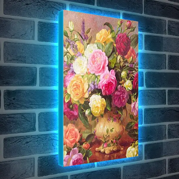 Лайтбокс световая панель - Цветы