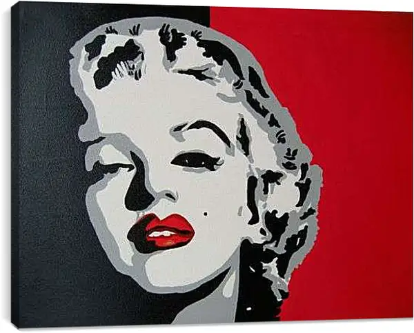 Постер на подрамнике - Монро