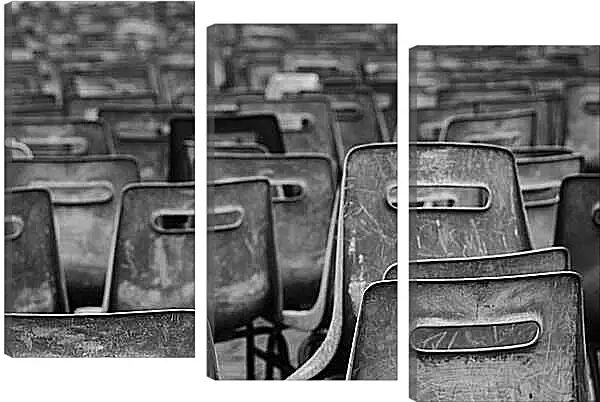 Модульная картина - Ожидание верующих