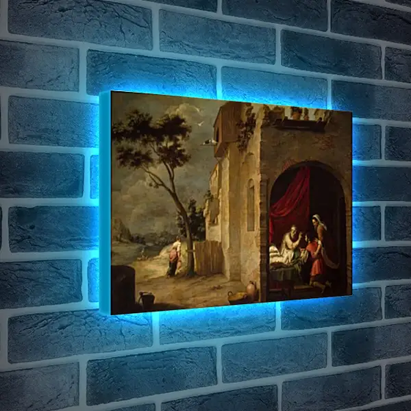 Лайтбокс световая панель - Исаак, благословляющий Иакова. Бартоломе Эстебан Мурильо