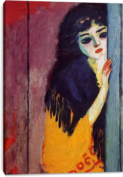 Постер на подрамнике - La gitane 1. Кес ван Донген