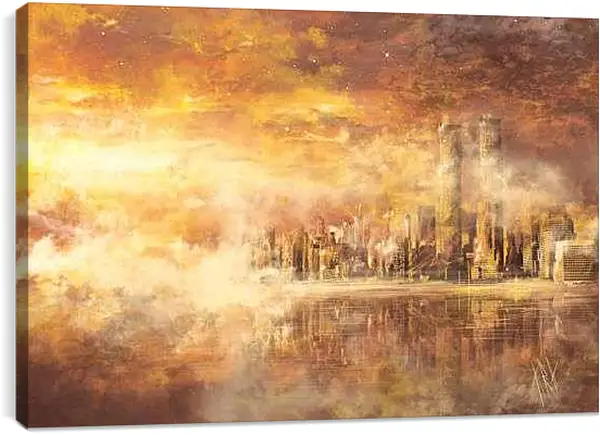 Постер на подрамнике - Арт Нью-Йорк