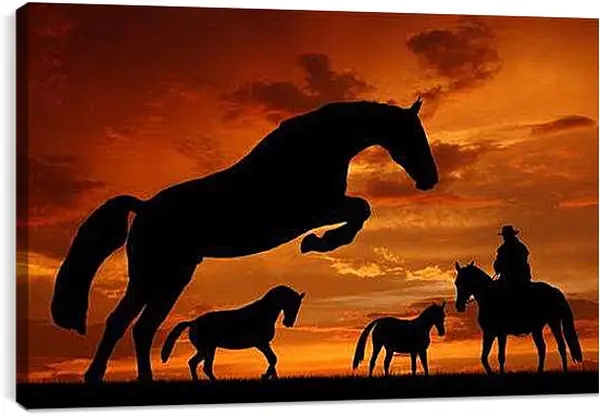 Постер на подрамнике - Африка