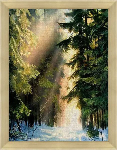Картина в раме - Winter 28