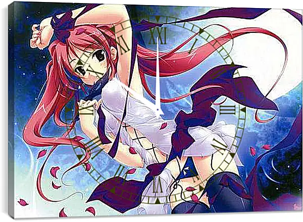 Часы картина - Прекрасная незнакомка