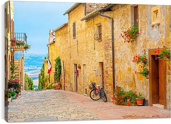 Постер на подрамнике - Сан-Джиминьяно Италия