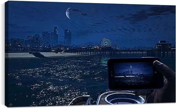 Постер на подрамнике - Grand Theft Auto V