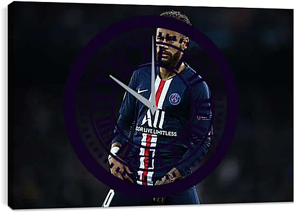 Часы картина - Неймар. Neymar
