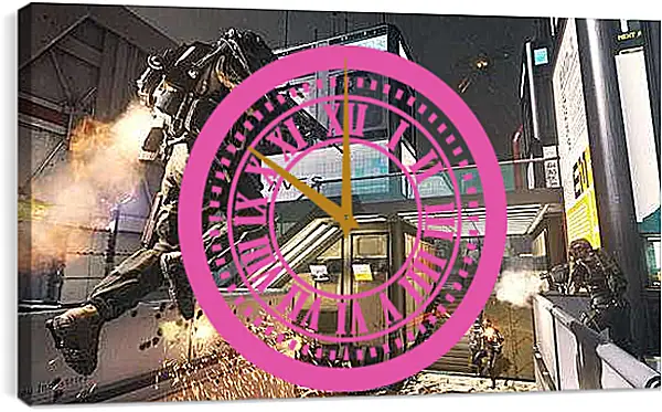 Часы картина - Call Of Duty: Advanced Warfare