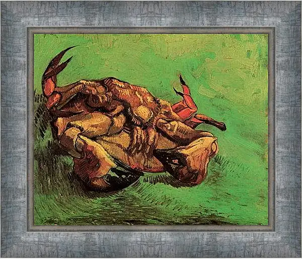 Картина в раме - Crab on Its Back. Винсент Ван Гог