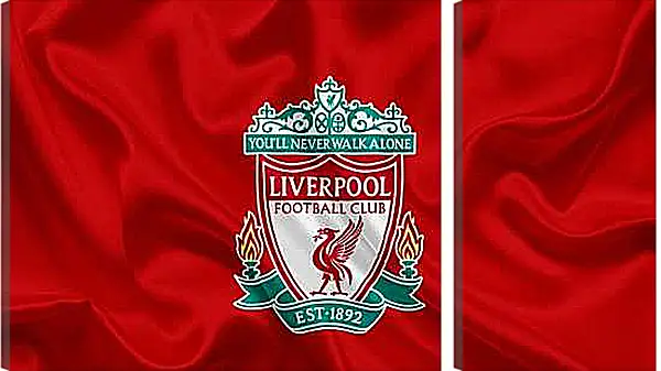 Модульная картина - Эмблема ФК Ливерпуль