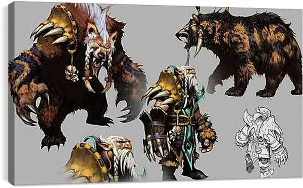 Постер на подрамнике - DotA 2