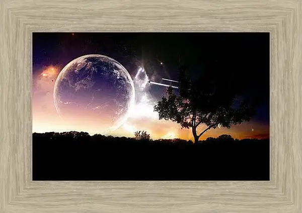 Картина в раме - Космос