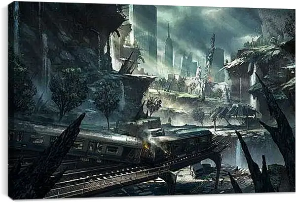Постер на подрамнике - Crysis 2