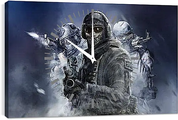 Часы картина - Call Of Duty