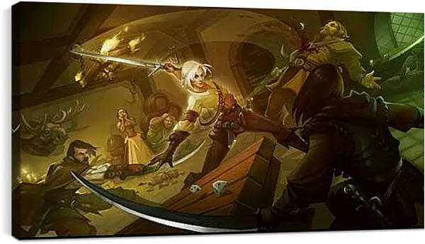 Постер на подрамнике - The Witcher 3: Wild Hunt