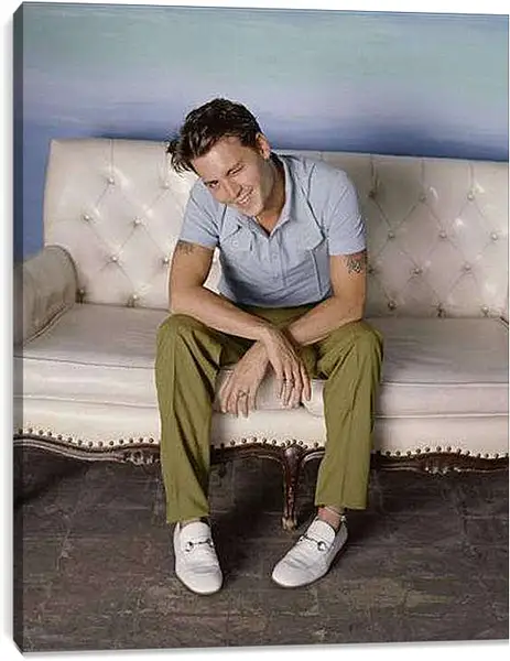 Постер на подрамнике - Johnny Depp - Джонни Депп
