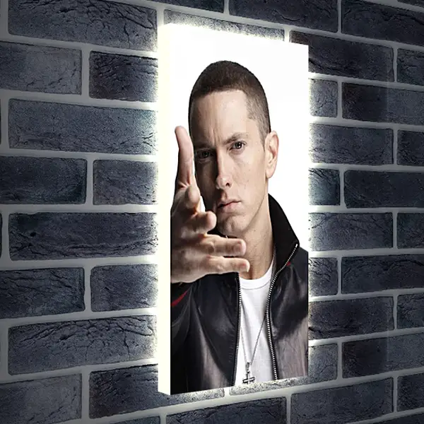 Лайтбокс световая панель - Эминем. Eminem