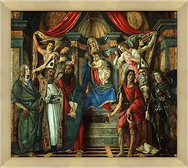 Картина в раме - Madonna (6) Сандро Боттичелли