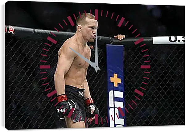 Часы картина - UFC. MMA. Пётр Ян