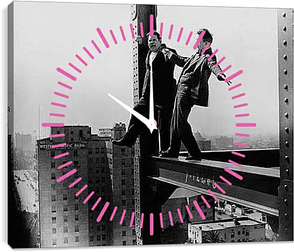 Часы картина - На Строительной балке