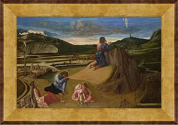 Картина в раме - The Agony in the Garden. Джованни Беллини