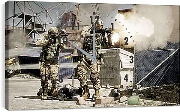 Часы картина - Call Of Duty