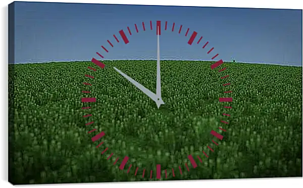 Часы картина - Minecraft