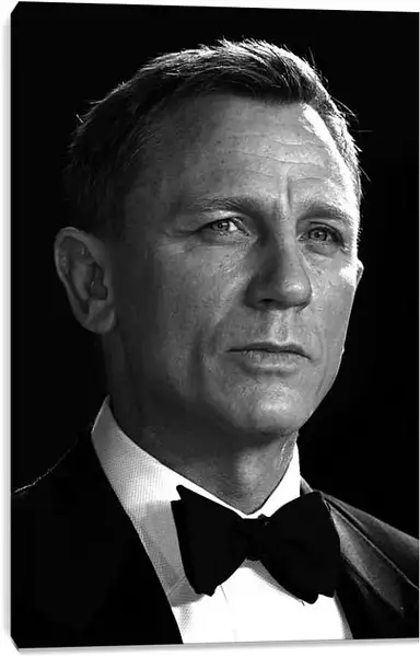 Постер на подрамнике - Дэниел Крейг. Daniel Craig