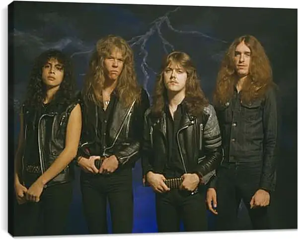 Постер на подрамнике - Металлика. Metallica