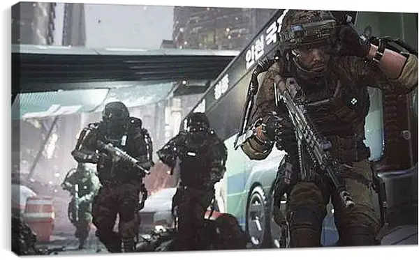 Постер на подрамнике - Call Of Duty: Advanced Warfare