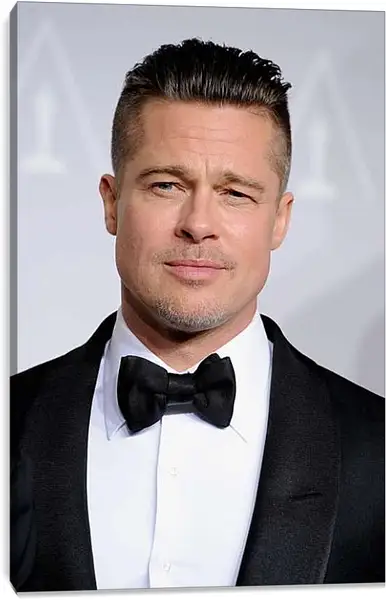 Постер на подрамнике - Брэд Питт. Brad Pitt