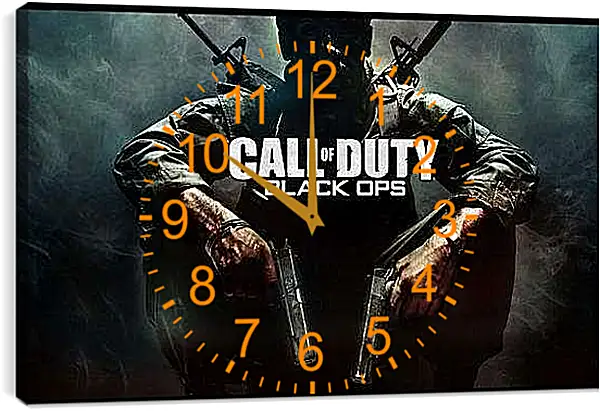 Часы картина - Call Of Duty: Black Ops