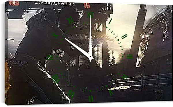 Часы картина - Call Of Duty: Advanced Warfare