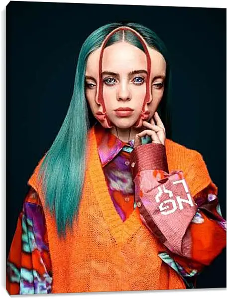 Постер на подрамнике - Билли Айлиш