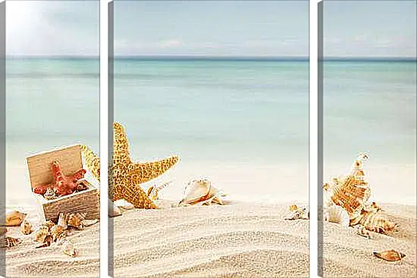 Модульная картина - Море, пляж