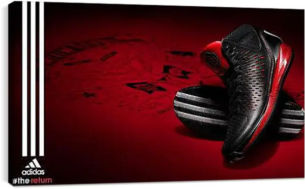 Постер на подрамнике - Адидас
