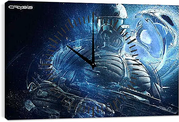 Часы картина - Crysis