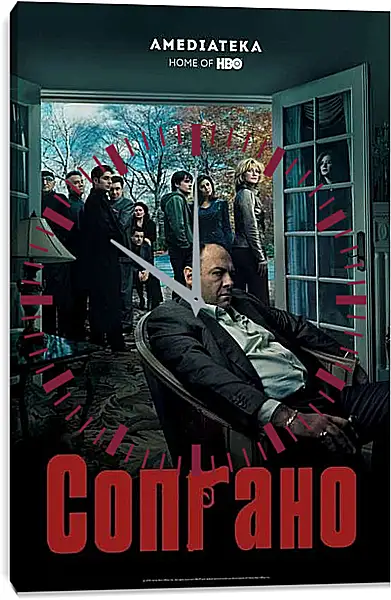 Часы картина - Клан Сопрано. The Sopranos