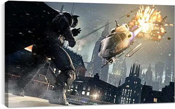 Постер на подрамнике - Batman: Arkham Origins