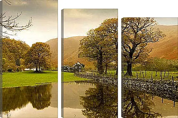 Модульная картина - Усадьба