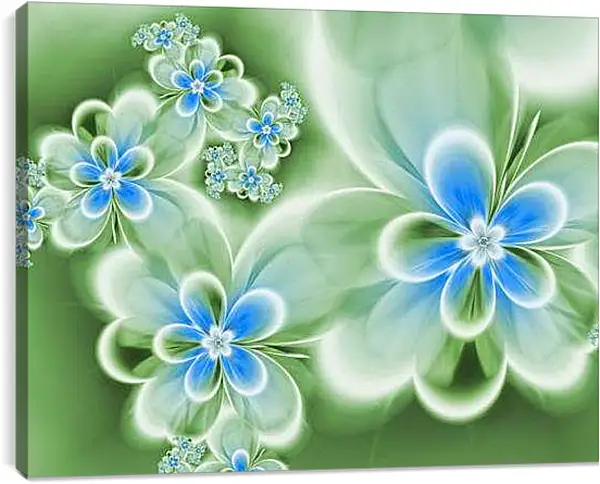 Постер на подрамнике - Цветы